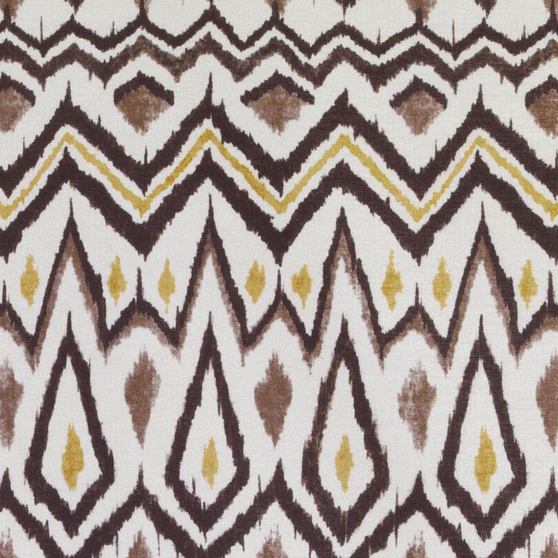 Duralee Suburban Home Se42565 | 711-Black/Gold  Print     - 296933