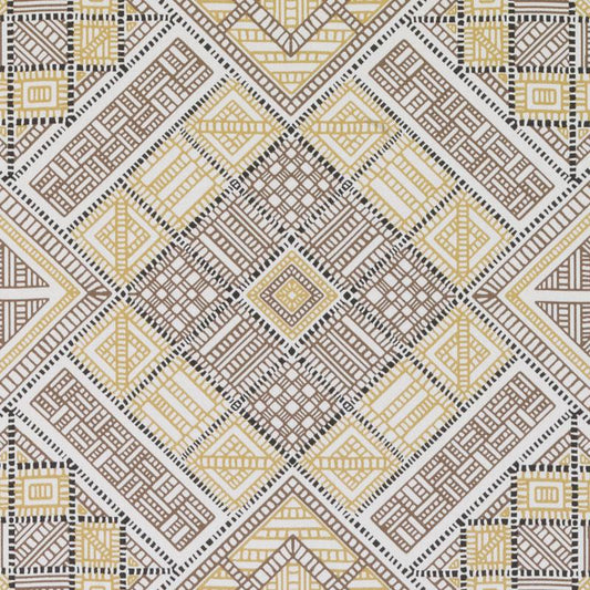 Duralee Suburban Home Se42566 | 711-Black/Gold  Print     - 296937