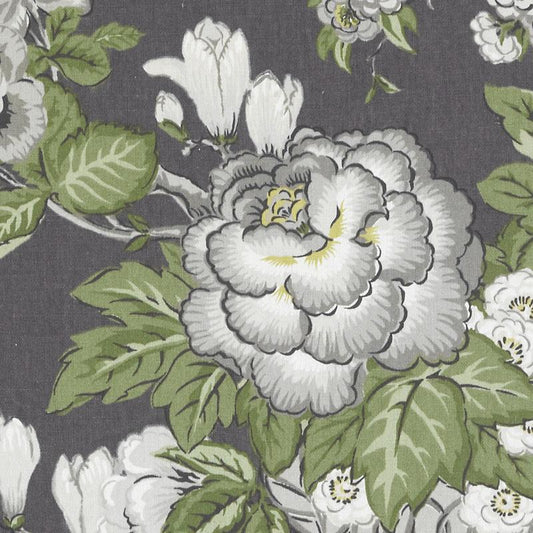 Duralee De42571 | 79-Charcoal  Print     - 296945