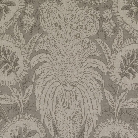 Duralee Monogram Be42587 | 174-Graphite  Print     - 296947