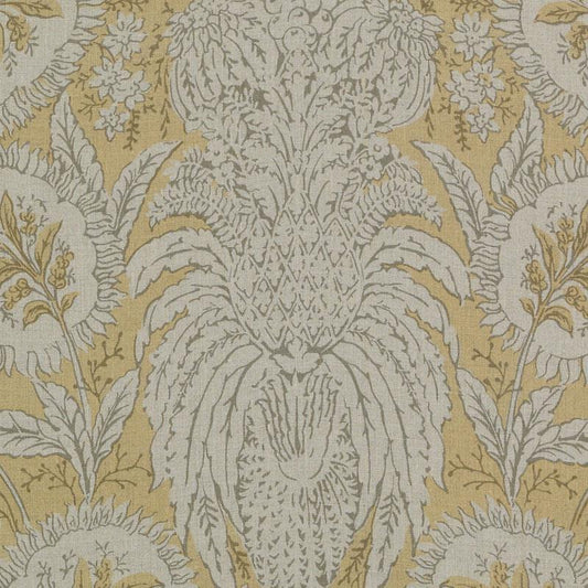 Duralee Monogram Be42587 | 551-Saffron  Print     - 296953