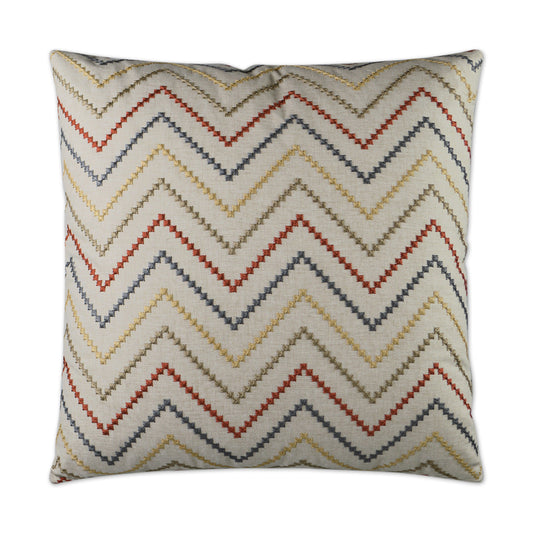 D.V. KAP HOME   24" x 24" Divergence Pillow Chevron    - 2971-2424