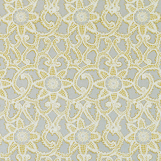 Duralee 42444 | 240-Gold/Silver  Print     - 297399