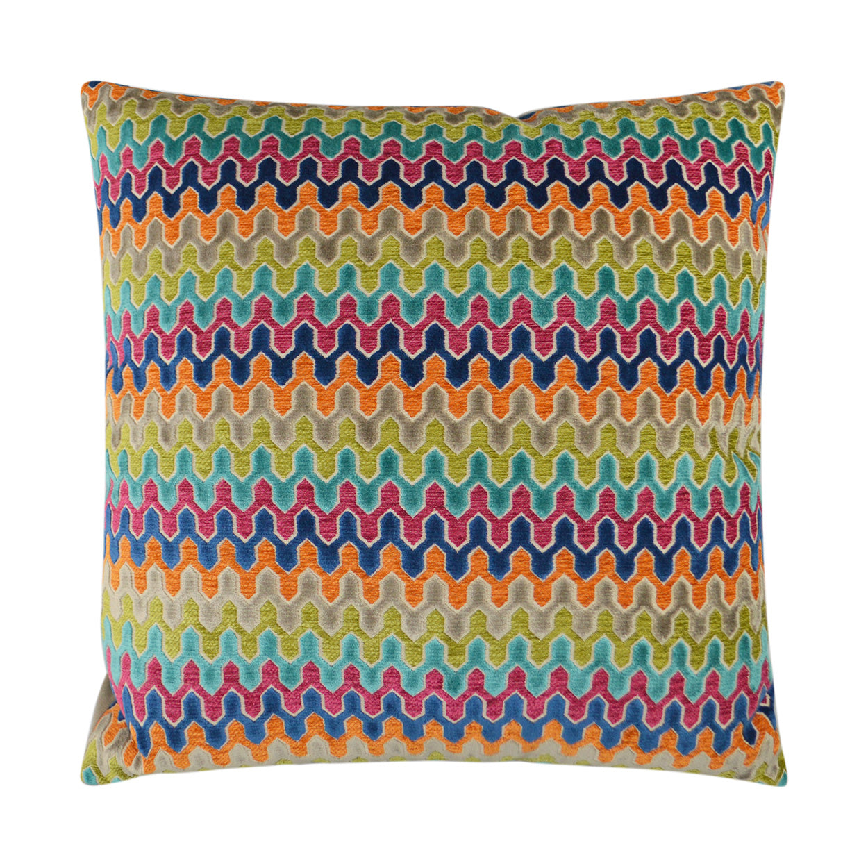D.V. KAP HOME   24" x 24" Sidewinder Pillow Modern, Geometric    - 2974-2424