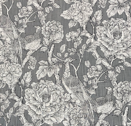 Duralee Suburban Home Se42595 | 15-Grey  Print     - 297479