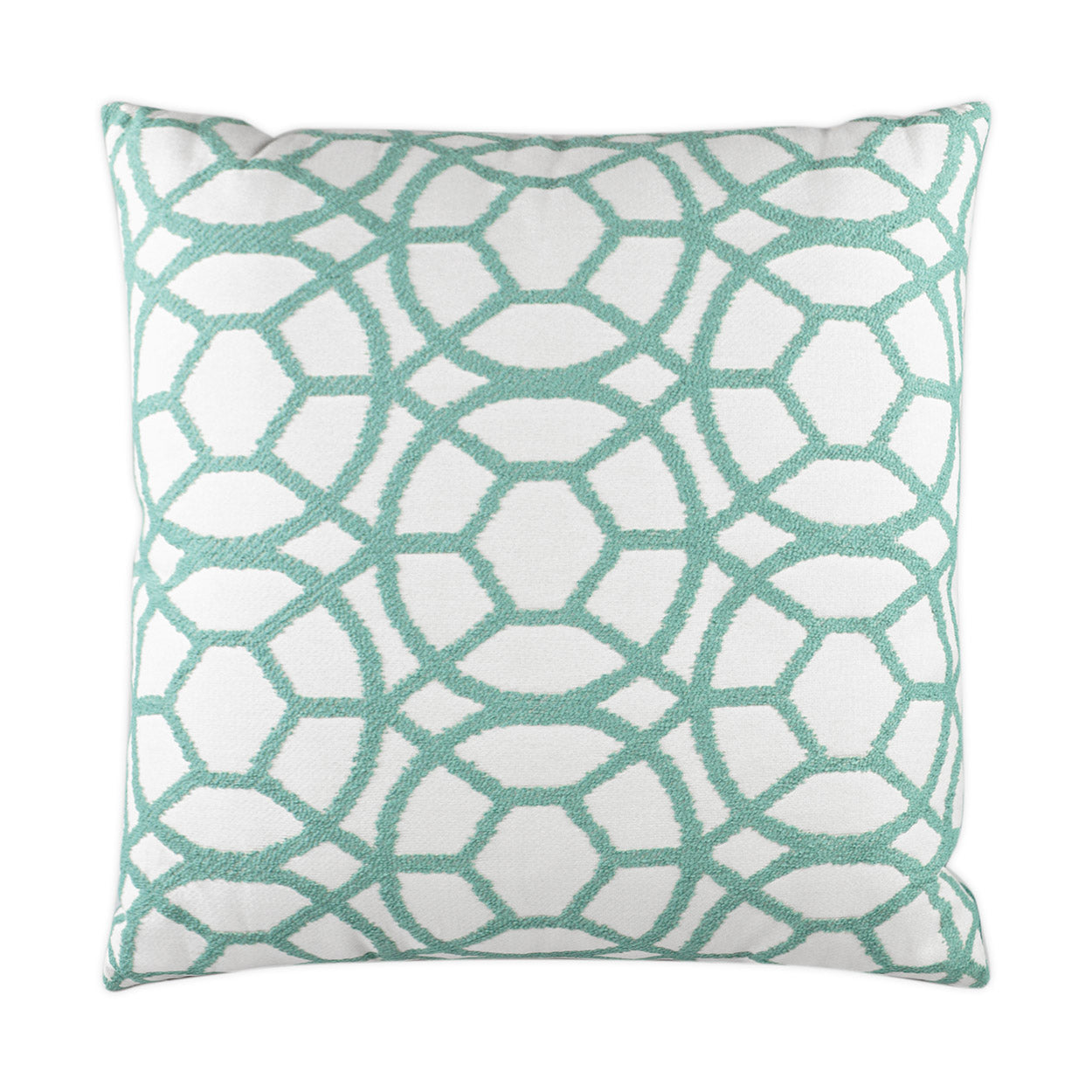 D.V. KAP HOME   24" x 24" Suave Pillow - Lagoon Nautical    - 2978-L-2424