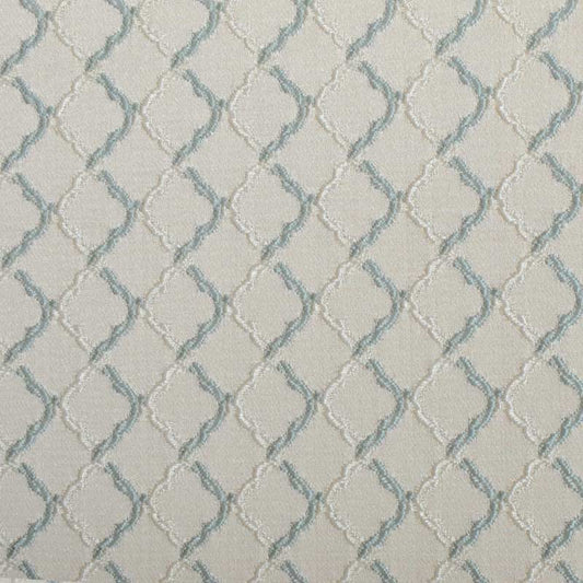Duralee 32690 | 693-Natural/Aqu  Upholstery     - 298247