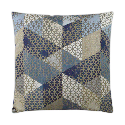 D.V. KAP HOME   24" x 24" Silicon Pillow Modern, Geometric    - 2985-2424