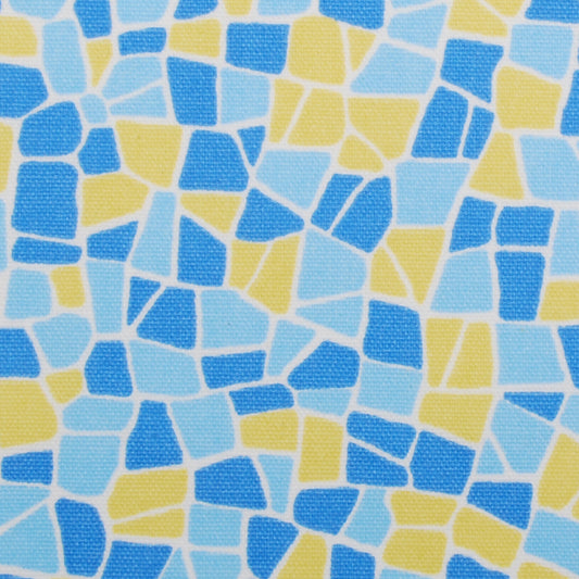 Duralee 42173 | 542-Blue/Yellow  Print     - 299040