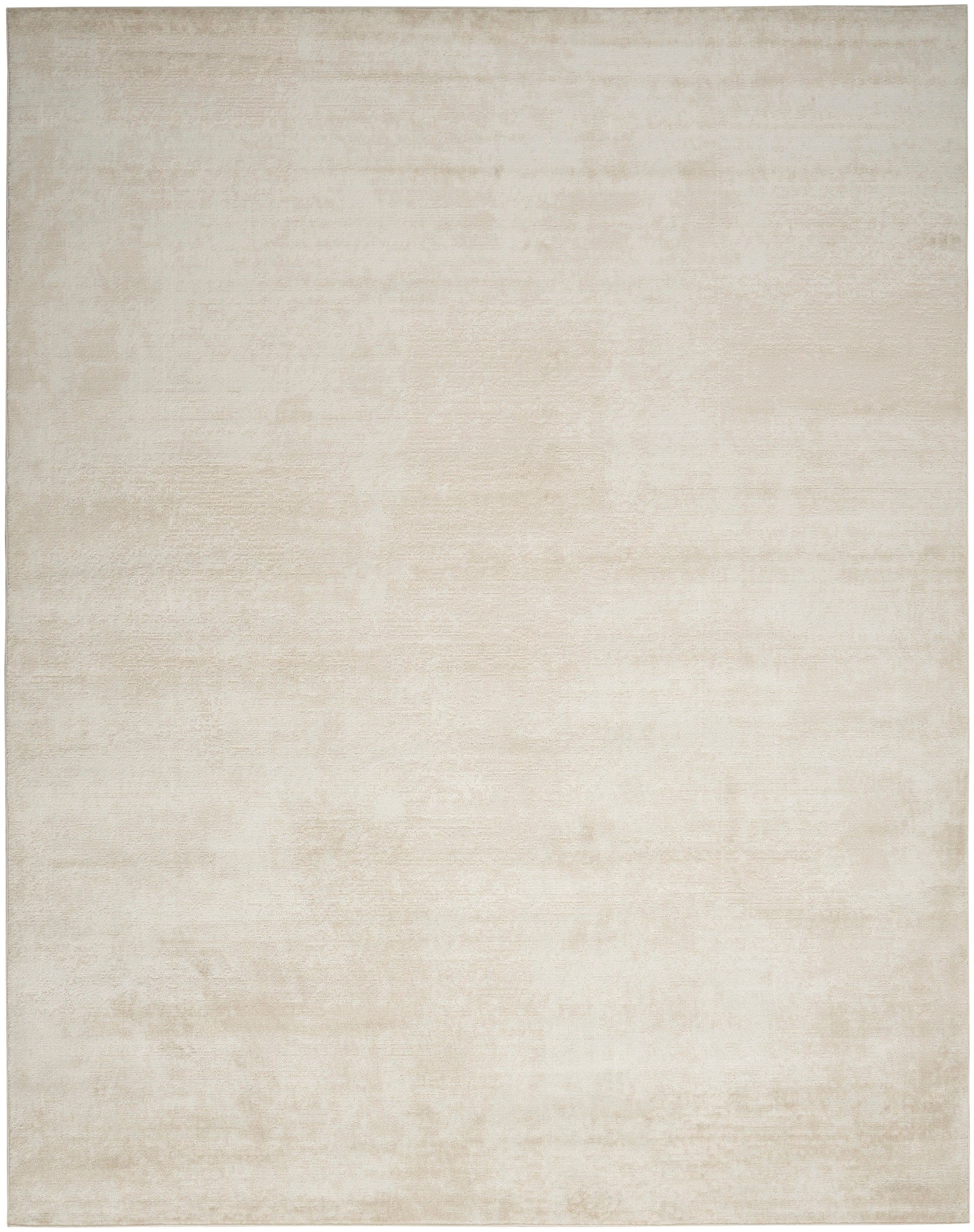 Beige rectangular rug (5' x 7') with a soft, mottled cream texture; versatile neutral decor piece.