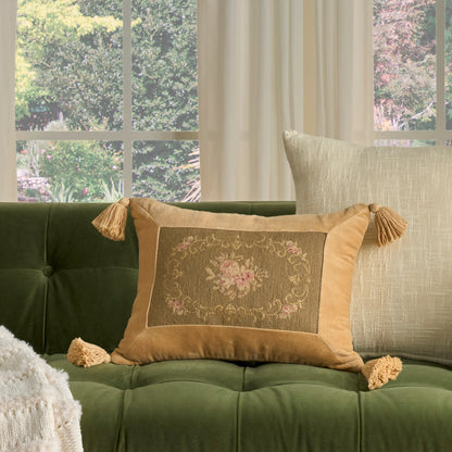 NOURISON HOME   14" x 18" Mina Victory Vintage Olive    - 798019091729