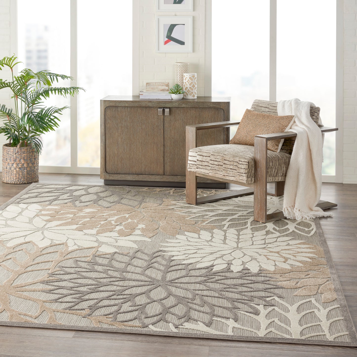Nourison Rugs Nourison Home   Tropical 8' X 11'    - 099446738967