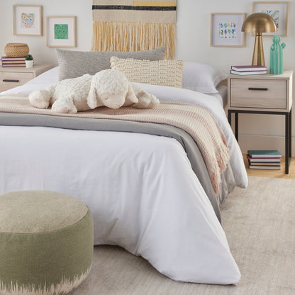 NOURISON HOME   18" x 22" Mina Victory Kids Ivory    - 798019009342