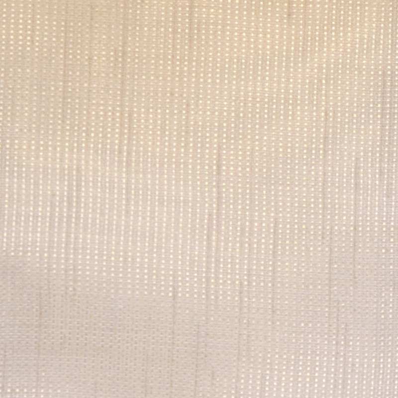 Beige woven fabric texture with a subtle grid pattern and tiny white dots; linen-like swatch.