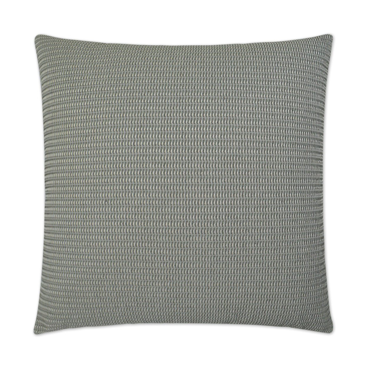 D.V. KAP HOME   24" x 24" Entwine Pillow - Grey Solid    - 3014-G-2424