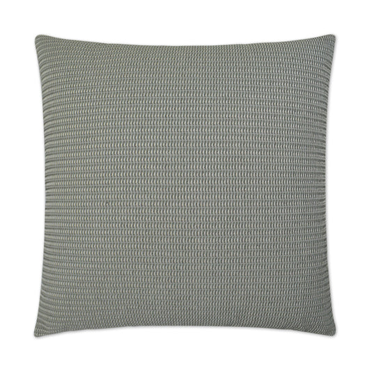 D.V. KAP HOME   24" x 24" Entwine Pillow - Grey Solid    - 3014-G-2424