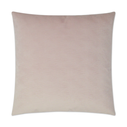 D.V. KAP HOME   24" x 24" Stream Pillow - Blush Solid    - 3015-B-2424