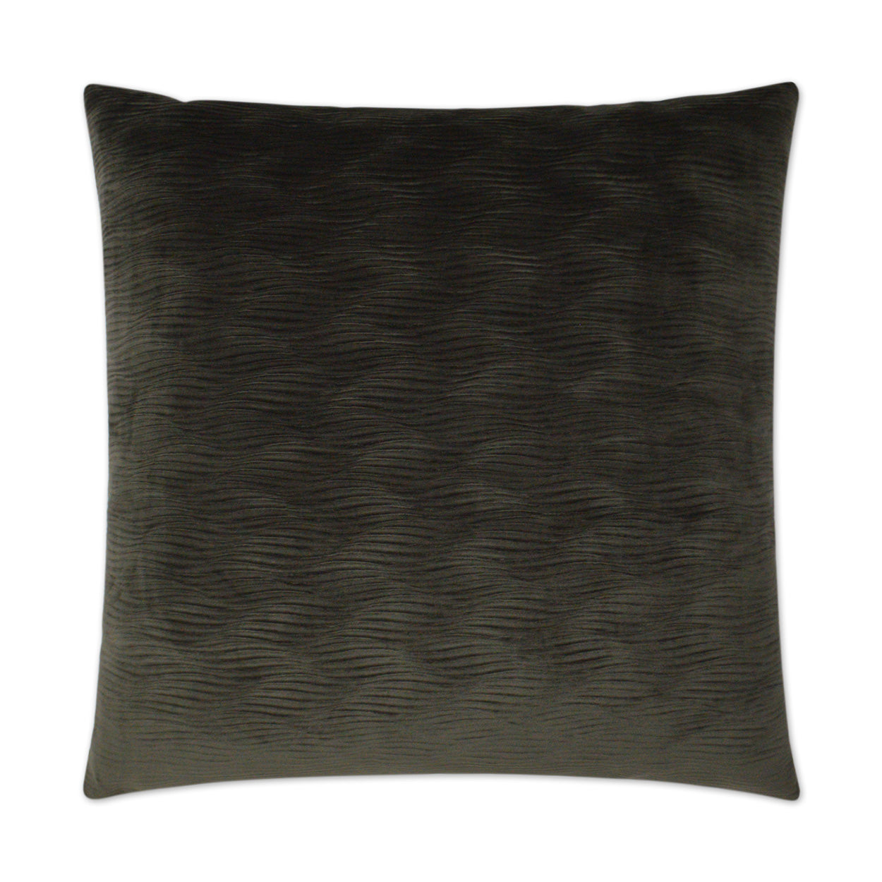 D.V. KAP HOME   24" x 24" Stream Pillow - Granite Solid    - 3015-G-2424