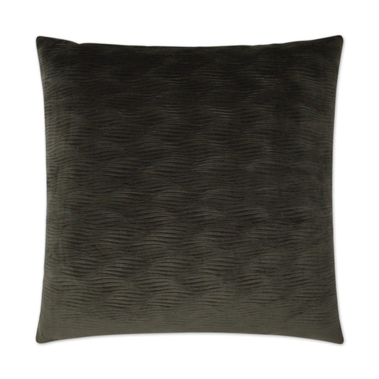 D.V. KAP HOME   24" x 24" Stream Pillow - Granite Solid    - 3015-G-2424