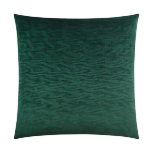 D.V. KAP HOME   24" x 24" Stream Pillow - Hunter Solid    - 3015-H-2424