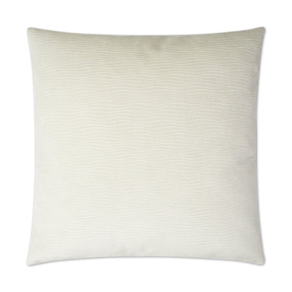 D.V. KAP HOME   24" x 24" Stream Pillow - Ivory Solid    - 3015-I-2424