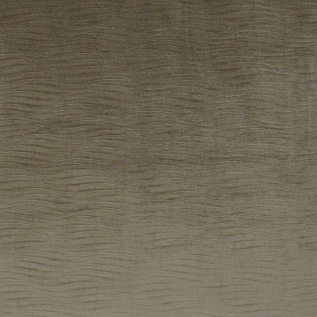 Taupe-brown fabric with subtle wavy grain texture and gentle gradient from dark at top to light at bottom.
