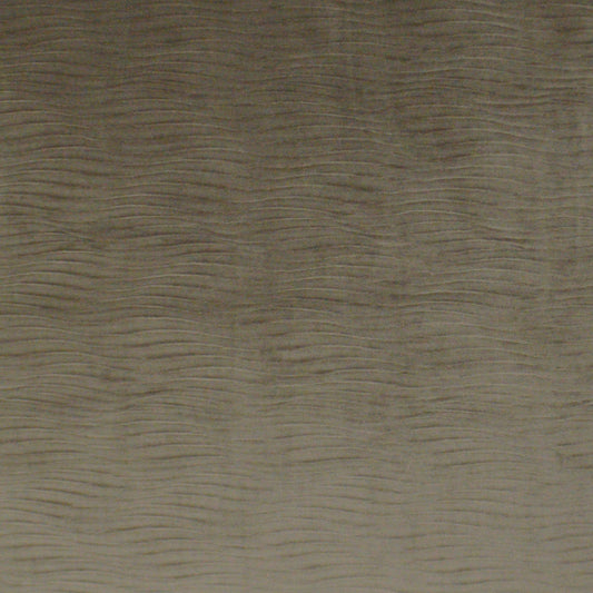 Taupe-brown fabric with subtle wavy grain texture and gentle gradient from dark at top to light at bottom.