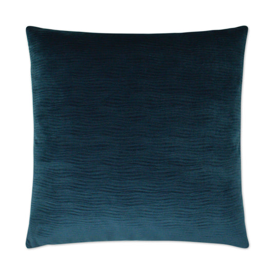D.V. KAP HOME   24" x 24" Stream Pillow - Navy Solid    - 3015-N-2424
