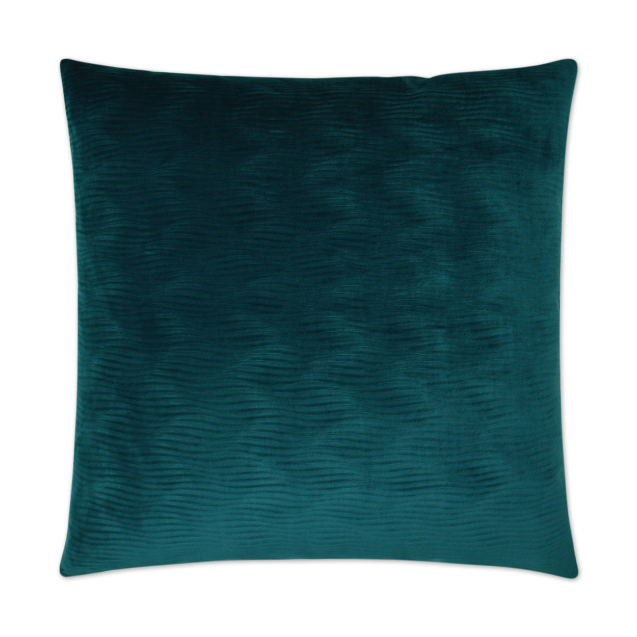 D.V. KAP HOME   24" x 24" Stream Pillow - Teal Solid    - 3015-T-2424