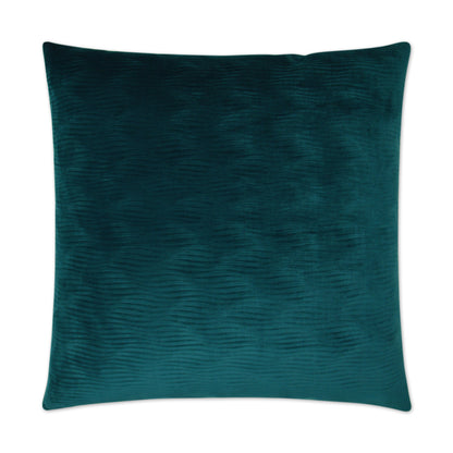 D.V. KAP HOME   24" x 24" Stream Pillow - Teal Solid    - 3015-T-2424