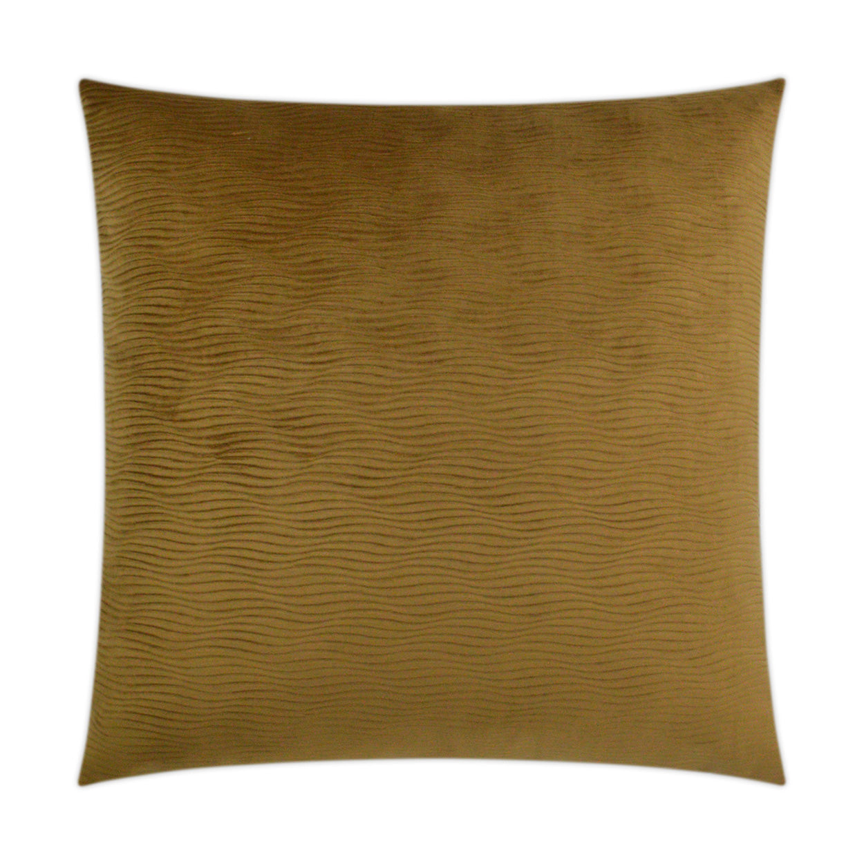 D.V. KAP HOME   24" x 24" Stream Pillow - Walnut Solid    - 3015-W-2424