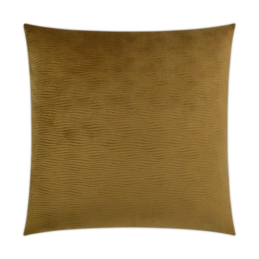 D.V. KAP HOME   24" x 24" Stream Pillow - Walnut Solid    - 3015-W-2424