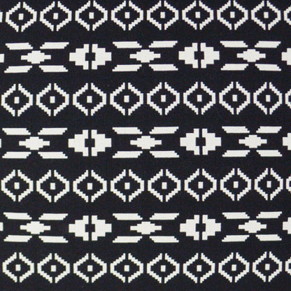 D.V. KAP HOME   24" x 24" Lightning Pillow - Black Farmhouse, Global    - 3017-B-2424