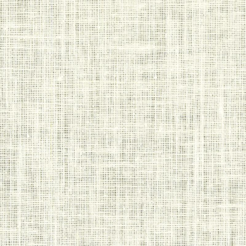 Beige drapery fabric swatch with subtle woven grid texture, rustic natural home décor textile.