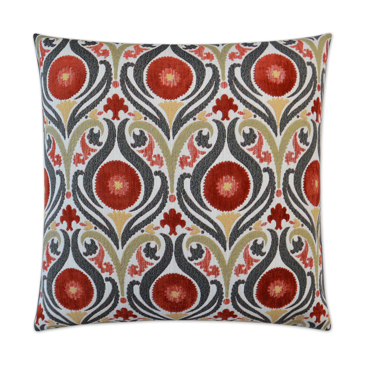 D.V. KAP HOME   24" x 24" Serenade Pillow - Blaze Traditional, Floral    - 3019-B-2424