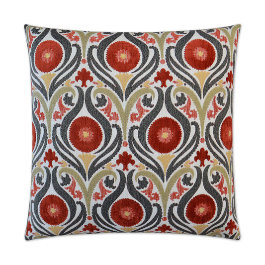 D.V. KAP HOME   24" x 24" Serenade Pillow - Blaze Traditional, Floral    - 3019-B-2424