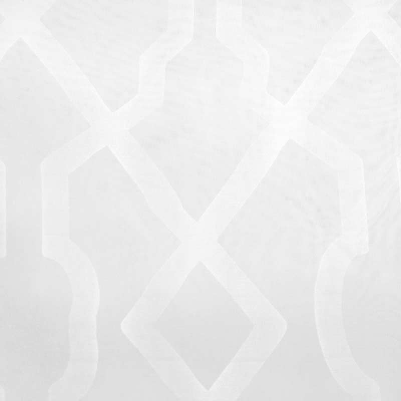 Very pale grey fabric with a subtle diamond geometric pattern and soft textured finish.