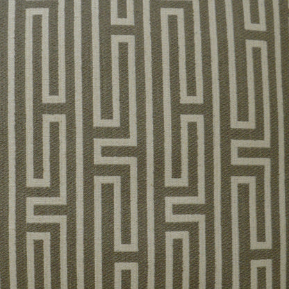 D.V. KAP HOME   24" x 24" Pandora Pillow - Grey Geometric    - 3026-G-2424