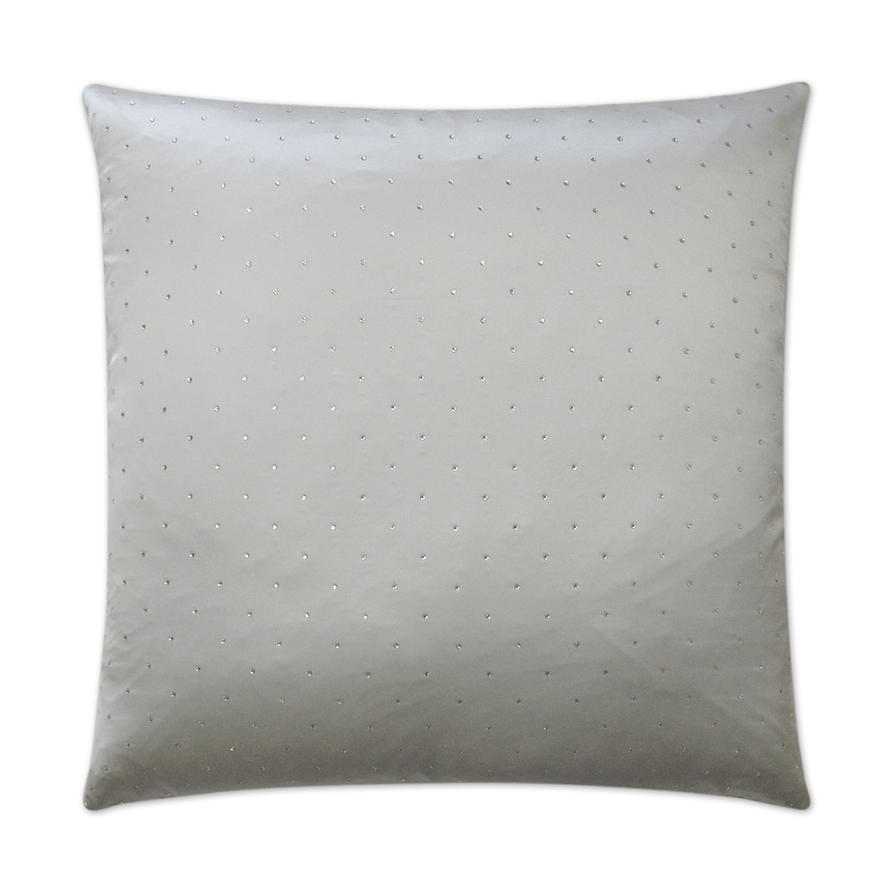 D.V. KAP HOME   24" x 24" Milky Way Pillow - Platinum Glam    - 3028-P-2424