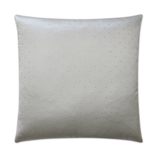 D.V. KAP HOME   24" x 24" Milky Way Pillow - Platinum Glam    - 3028-P-2424