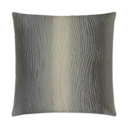 D.V. KAP HOME   24" x 24" Rhythm Pillow - Ivory Textured, Transitional    - 3030-I-2424