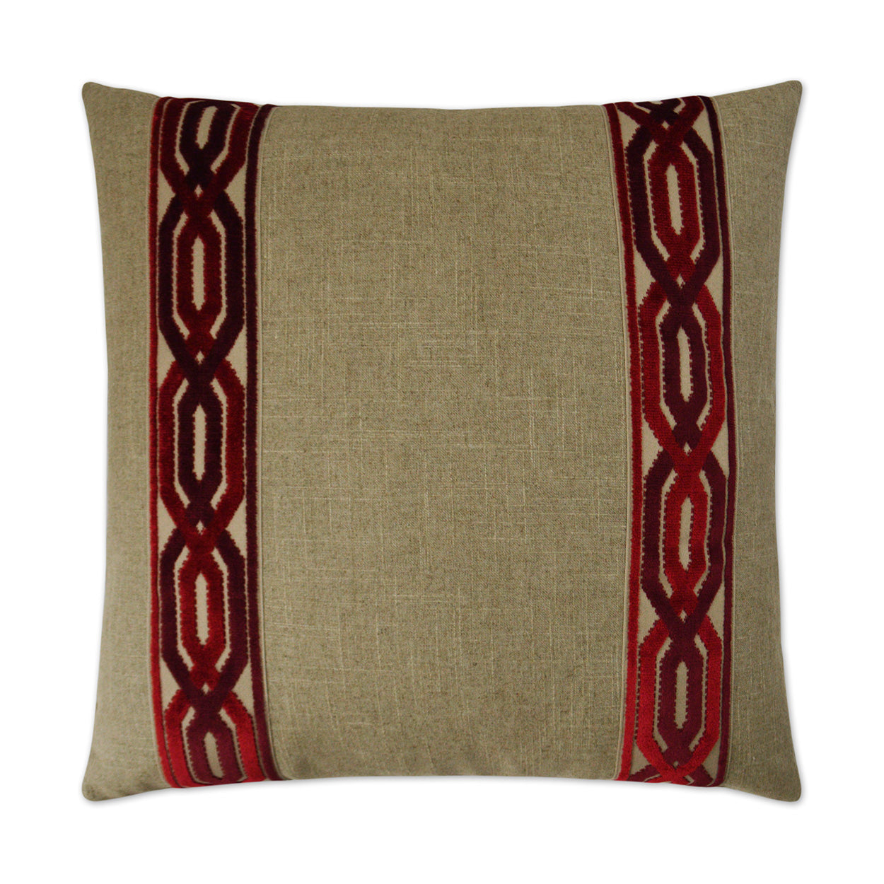 D.V. KAP HOME   24" x 24" Cannes Traditional, Band / Ribbon    - 3031-R-2424