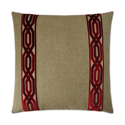 D.V. KAP HOME   24" x 24" Cannes Traditional, Band / Ribbon    - 3031-R-2424