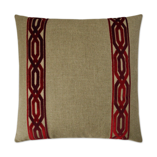 D.V. KAP HOME   24" x 24" Cannes Traditional, Band / Ribbon    - 3031-R-2424