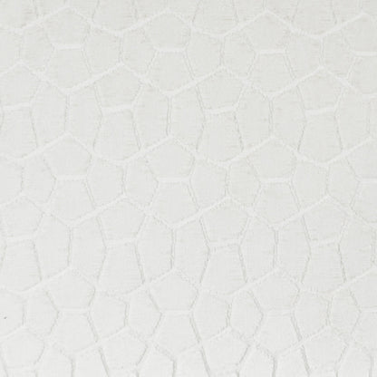 D.V. KAP HOME   24" x 24" Flintstone Pillow - White Solid, Textured, Geometric    - 3038-W-2424