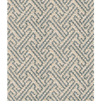 KRAVET DESIGN WEAVE GEOMETRIC WHITE,LIGHT BLUE,   - 30409.115.0