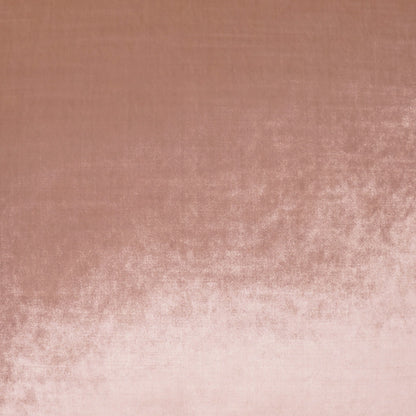 Blush pink velvet fabric swatch with soft gradient and subtle sheen, ideal for upholstery.