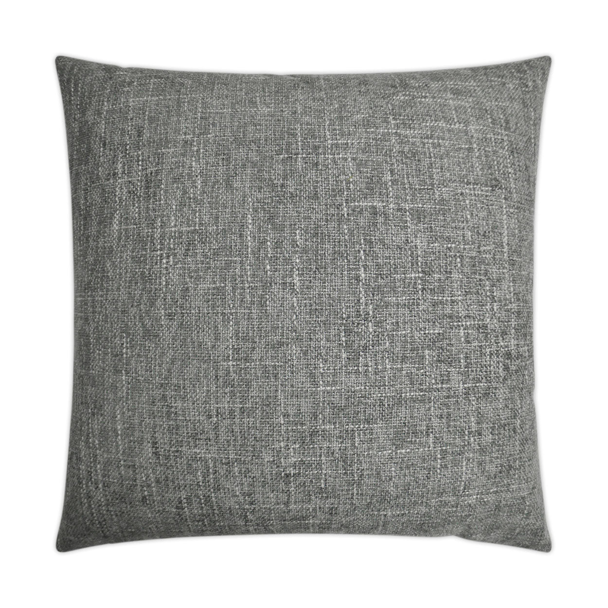D.V. KAP HOME   24" x 24" Mixology Pillow - Graphite Solid    - 3054-G-2424