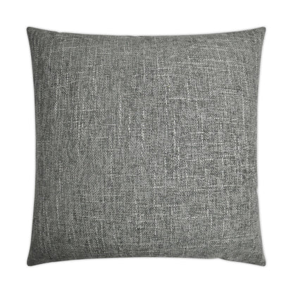 D.V. KAP HOME   24" x 24" Mixology Pillow - Graphite Solid    - 3054-G-2424
