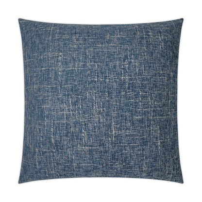 D.V. KAP HOME   24" x 24" Mixology Pillow - Indigo Solid    - 3054-I-2424